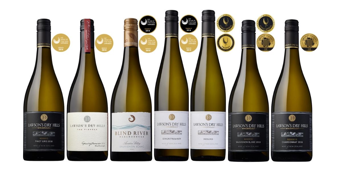 LDH wines with gold medals and trophies - featured images