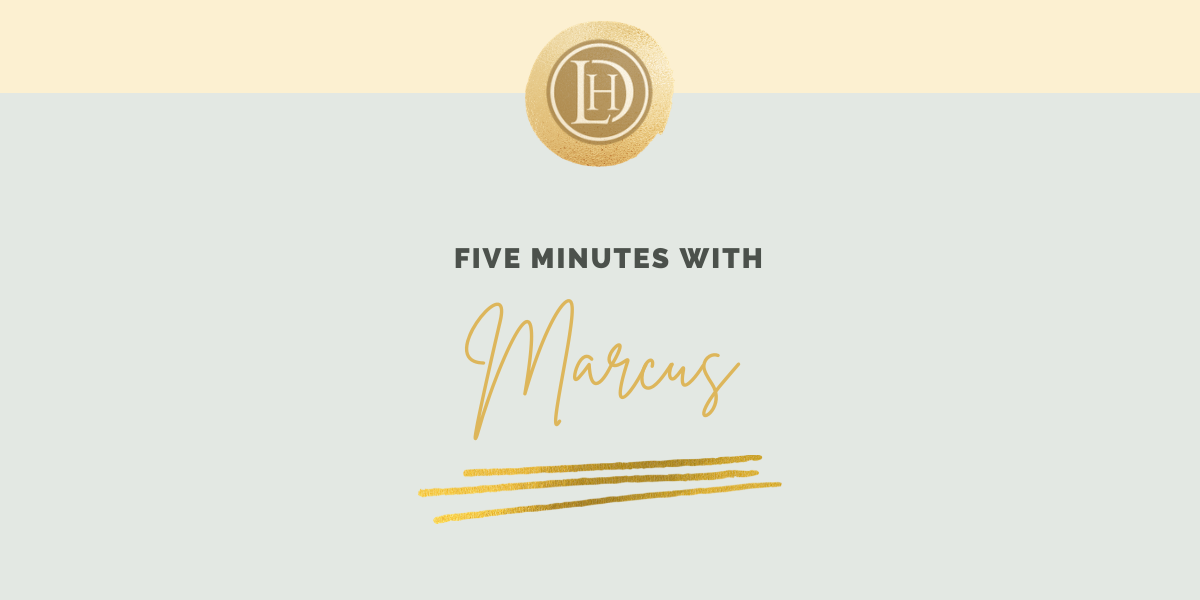Five minutes with Marcus