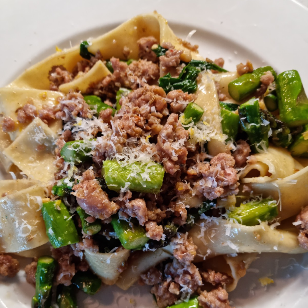Pork and Fennel with Pappardelle
