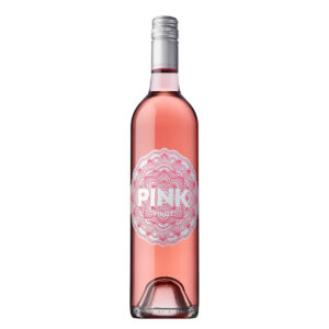 Bottle of Lawson’s Dry Hills Pink Pinot