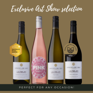 The Art Show Offer is a selection of 6 Lawsons Dry Hills wines